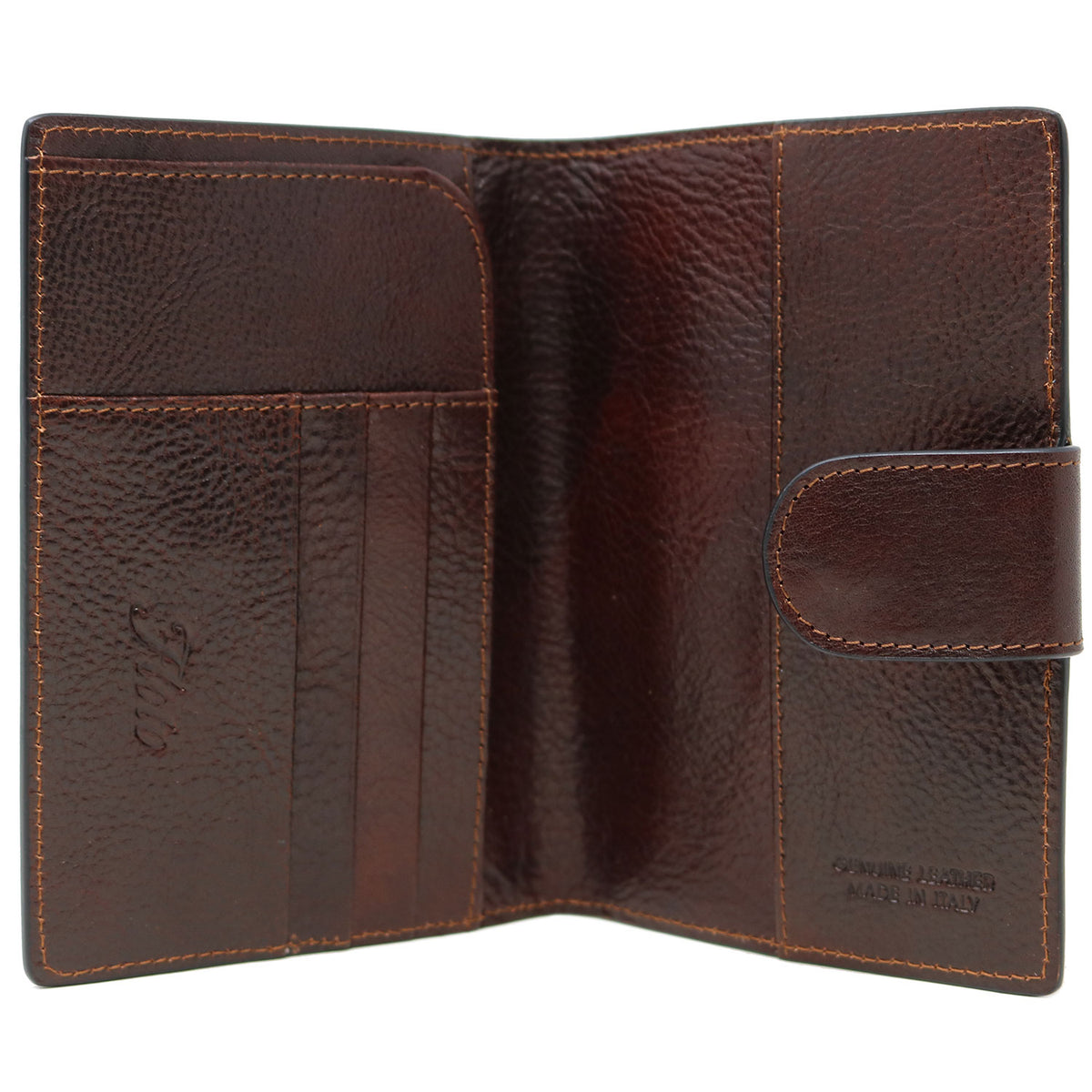 Floto Italian Passport Case Wallet in Full Grain Leather