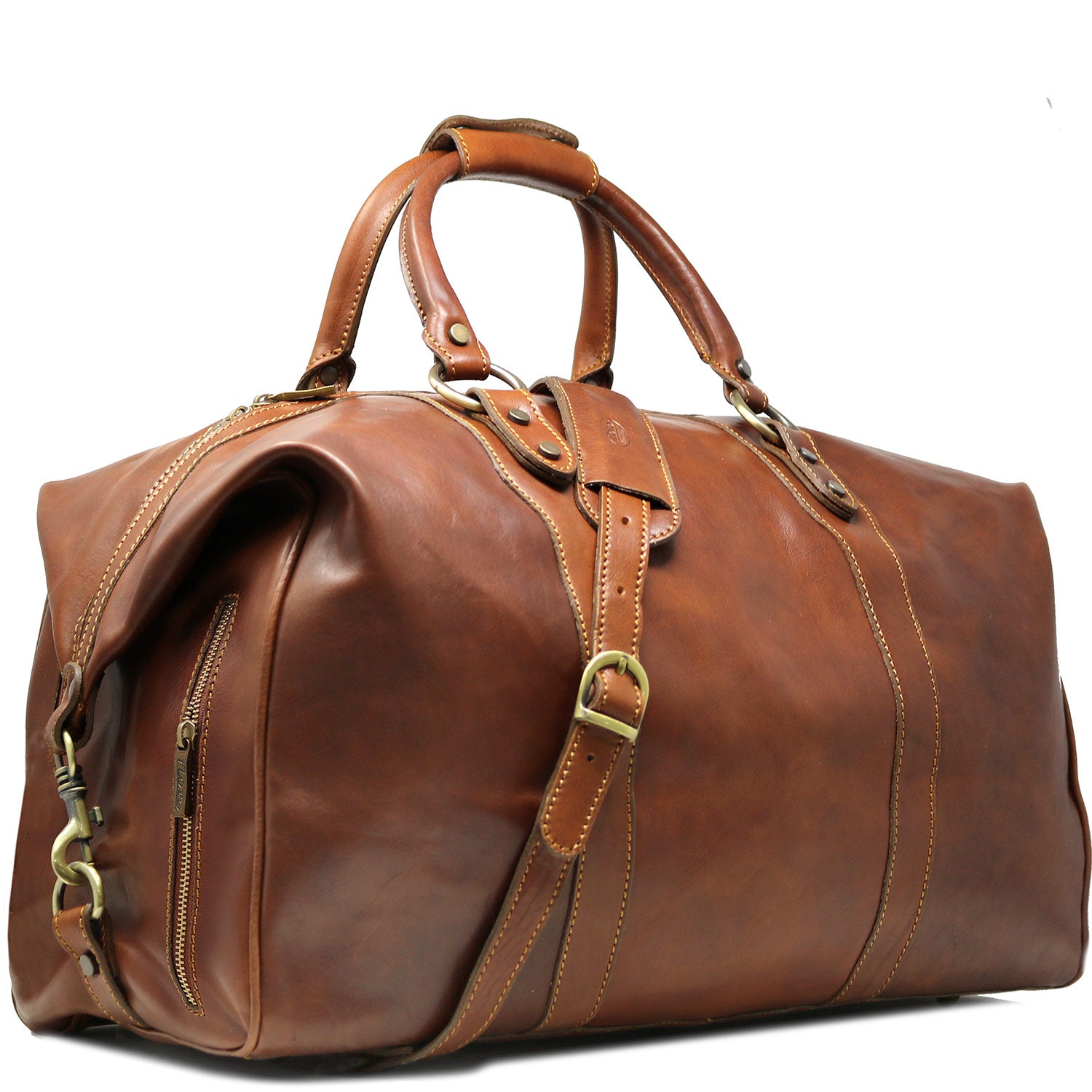 Leather Duffle Bags Floto Italian Travel Bags