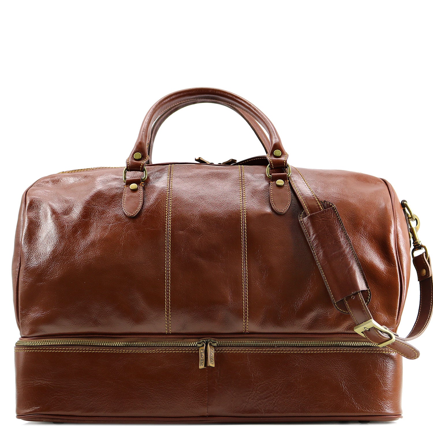 Leather Duffle Bags Floto Italian Travel Bags