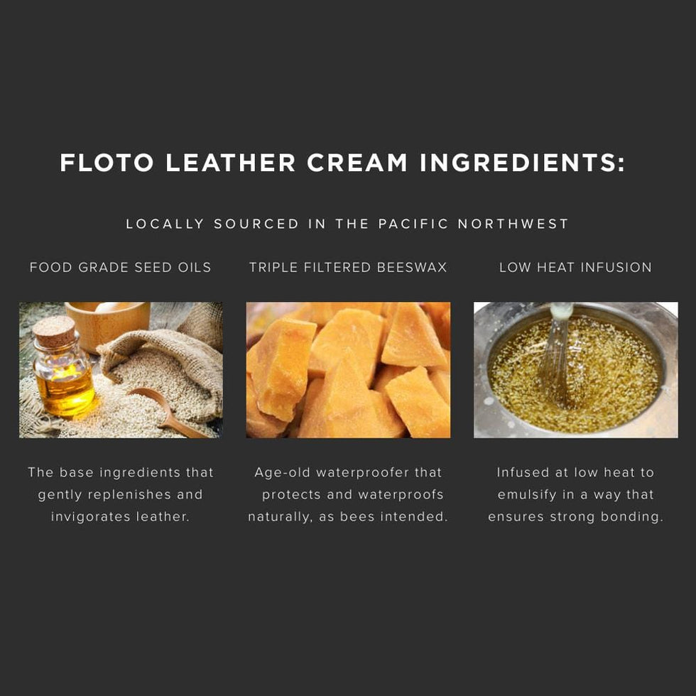Floto Leather Conditioner Cream with Waterproofing
