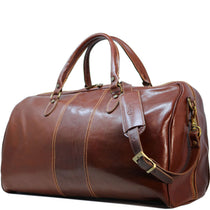 Floto Venezia Italian Leather Duffel Bag Carryon Overnight Weekender