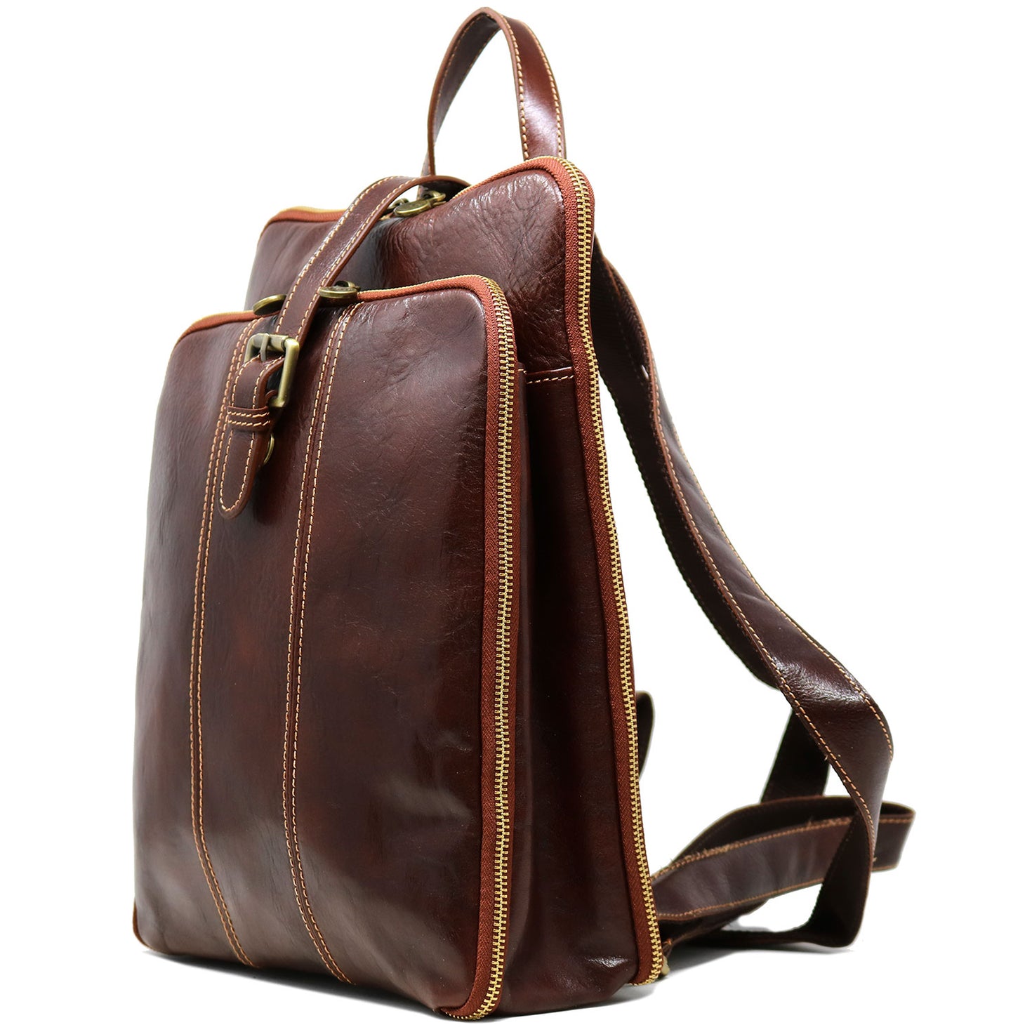 Floto Venezia Italian Leather Knapsack Backpack