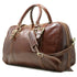 Floto Luggage Trastevere Duffle Bag - Italian Polished Calf Leather, Medium (18"x11"x8")